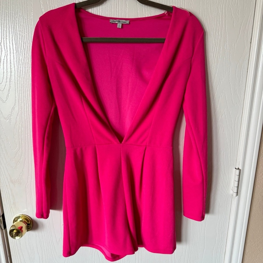 Pink romper